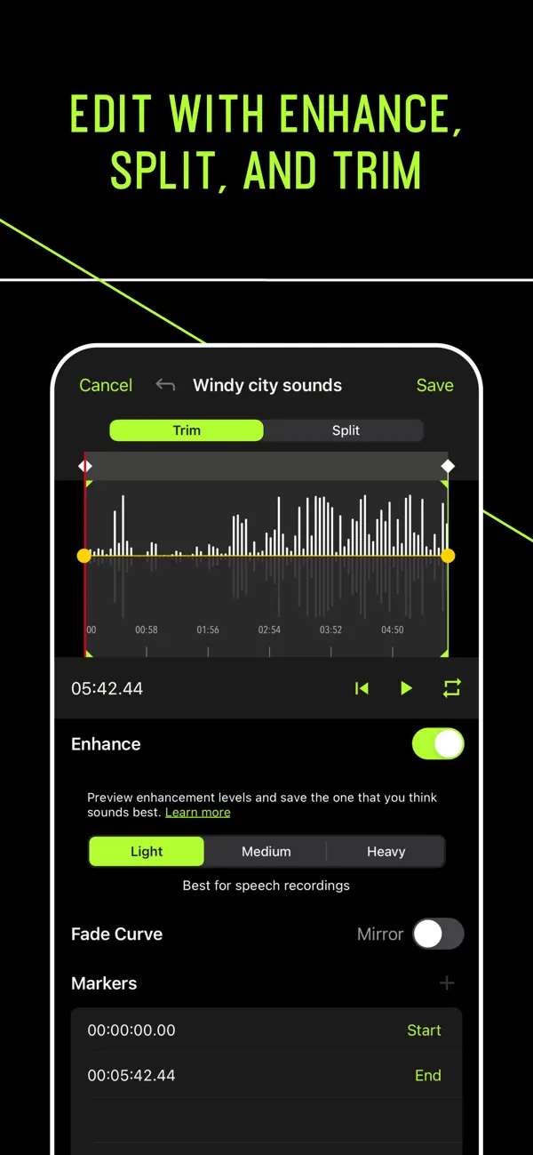 MOTIV Audio screenshot 3