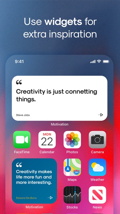 Motivation Quotes Widget screenshot 3