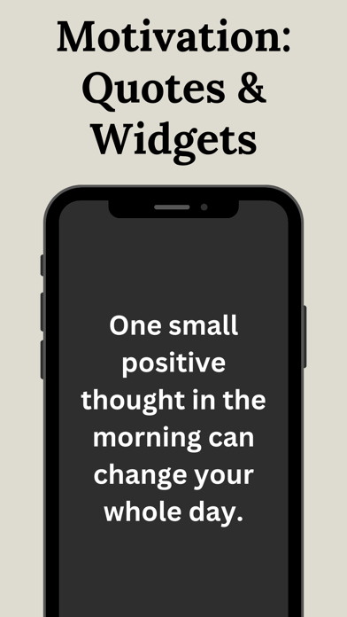 Motivation Widget and Quotes screenshot 3