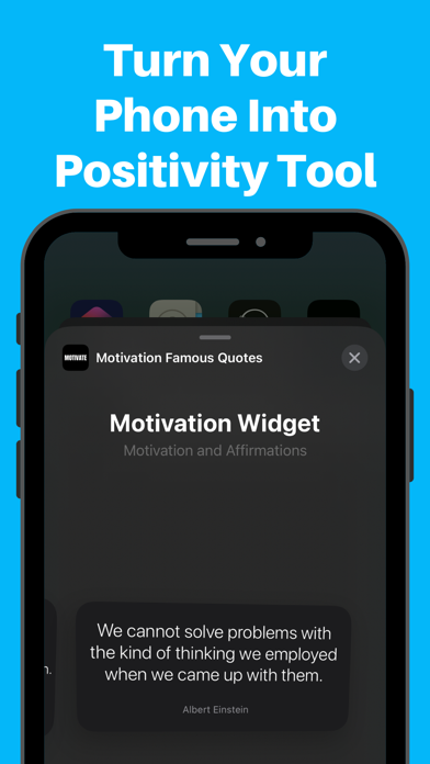 Motivation Widget and Quotes screenshot 1