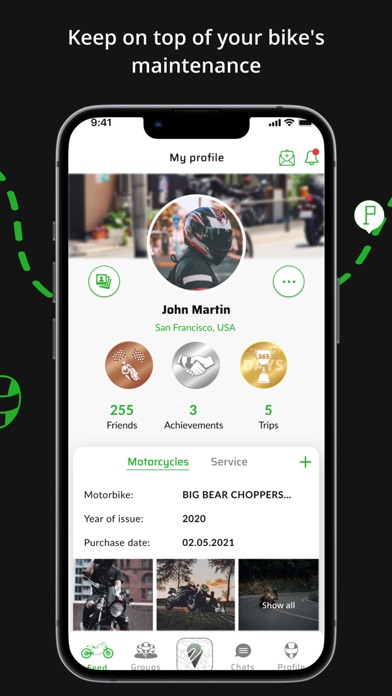 MOTOSPOT Motorcycle Social App screenshot 3