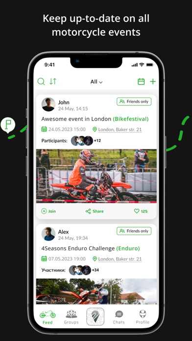 MOTOSPOT Motorcycle Social App screenshot 8