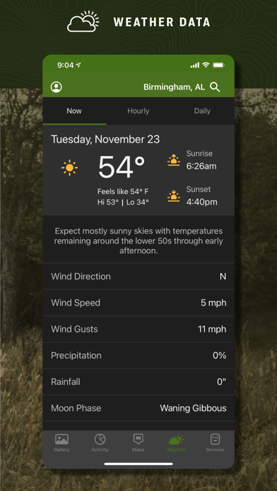 Moultrie screenshot 3