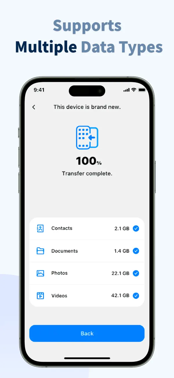Move to OS - AI Transfer screenshot 1