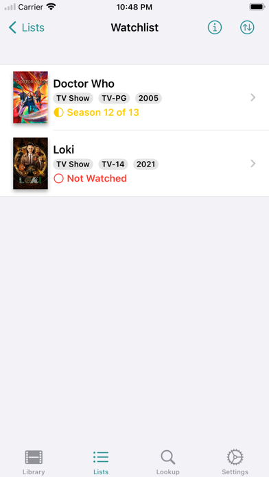 Movie Organizer screenshot 3