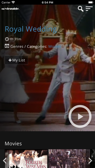 Movieguide® Premiere screenshot 1