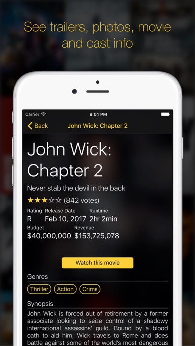 Movies, Shows, Trailers by Marquee screenshot 4