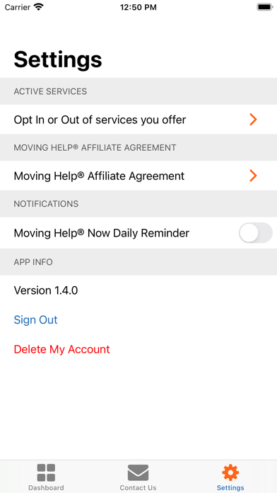 Moving Helper® screenshot 1