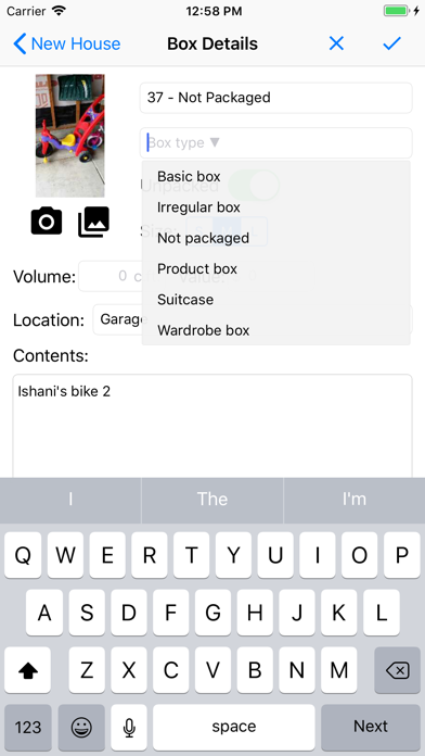 Moving Organizer Pro screenshot 2