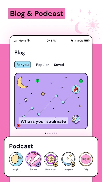 Moyra: Astrology Guide for You screenshot 1