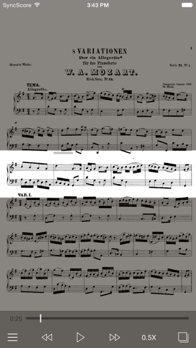 Mozart Variations for piano screenshot 4