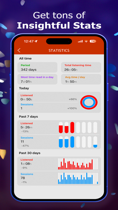 MP3 Audiobook Player Pro screenshot 3