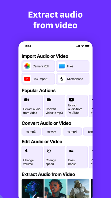 Mp3 Converter & Audio Editor screenshot 3