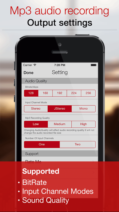 Mp3 Recorder : Voice Recorder screenshot 1