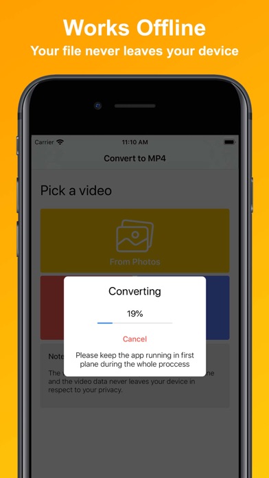 MP4 Maker - Convert to MP4 screenshot 2