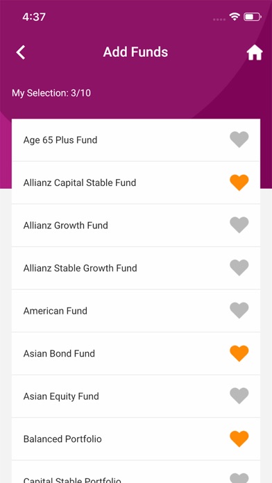 MPF Fund Platform screenshot 1