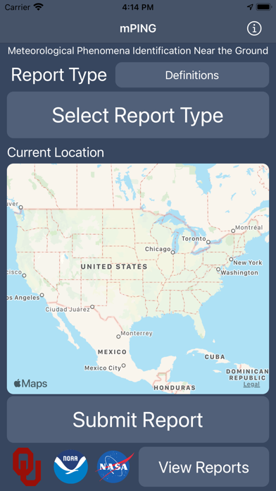 mPing screenshot 1