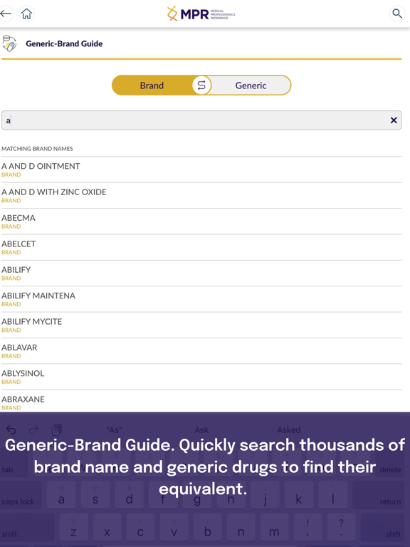 MPR Drug and Medical Guide screenshot 6