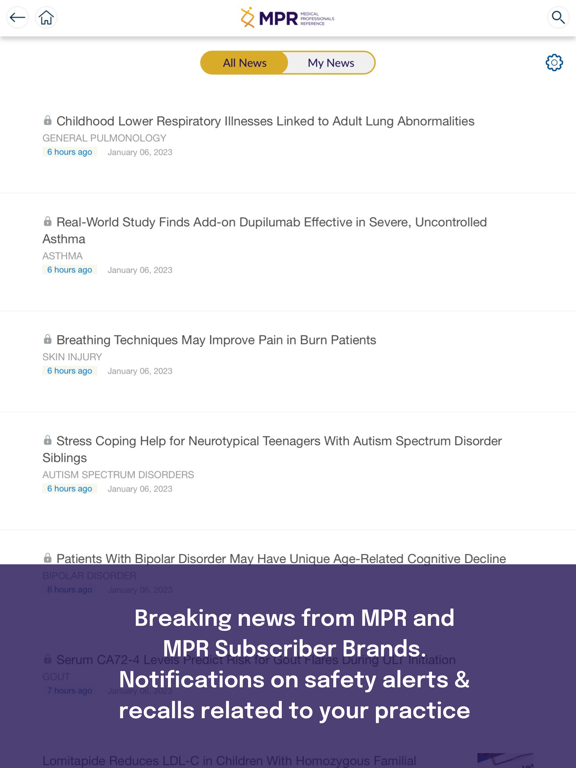 MPR Drug and Medical Guide screenshot 1