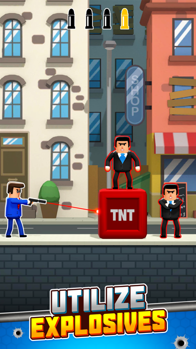 Mr Bullet 3D - Shooting Game screenshot 1