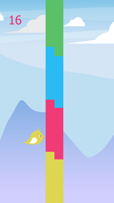 Mr Flappy : Help Tiny Bird Hero Crush The Endless Color Battle screenshot 3