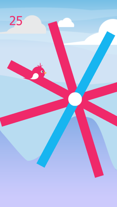 Mr Flappy : Help Tiny Bird Hero Crush The Endless Color Battle screenshot 2