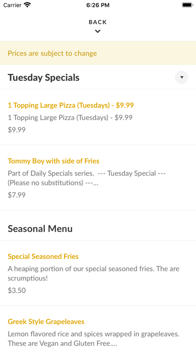 Mr. Zub's Deli screenshot 2