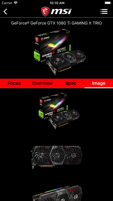 MSI Graphics Card screenshot 3