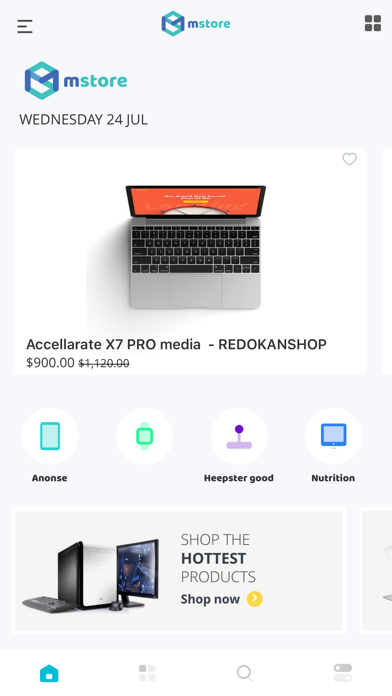 Mstore Multi Vendor eCommerce screenshot 1