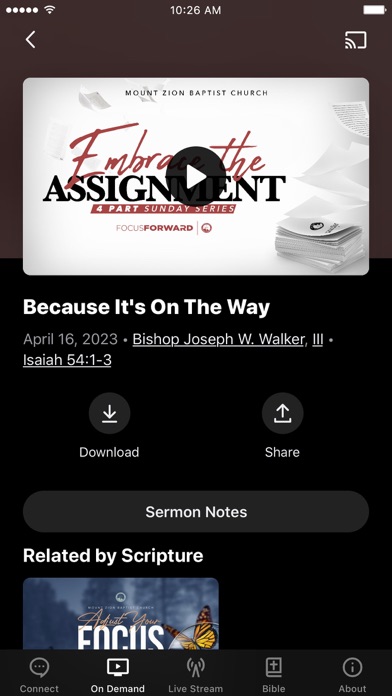 Mt. Zion Baptist Church screenshot 1