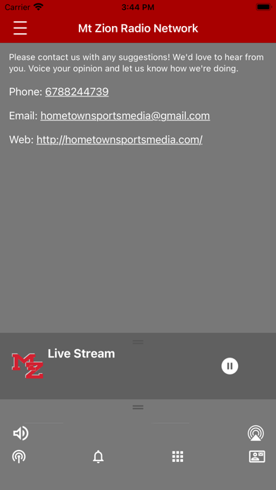 Mt. Zion Eagles Network screenshot 1