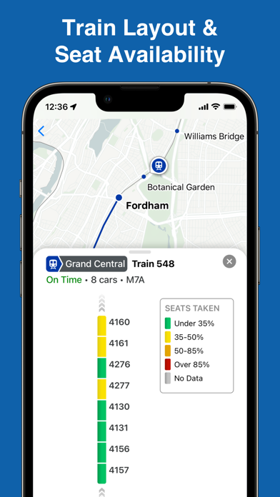 MTA TrainTime screenshot 1