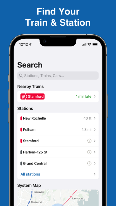MTA TrainTime screenshot 3