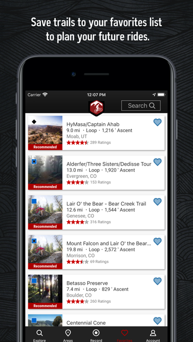 MTB Project screenshot 2