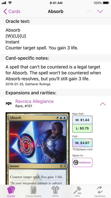 MTG Guide screenshot 5