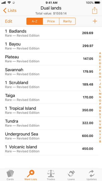MTG Trades screenshot 3