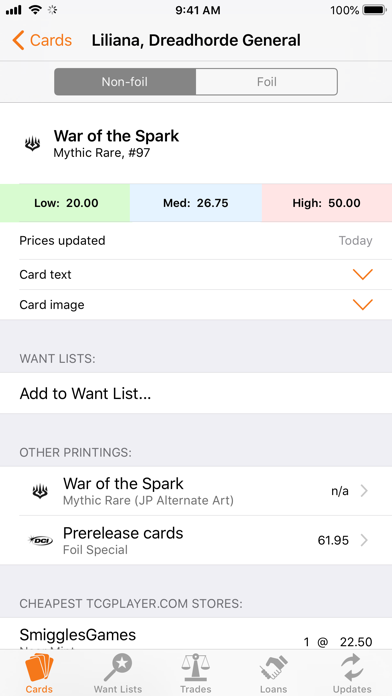 MTG Trades screenshot 4