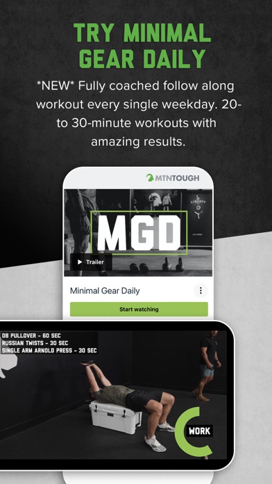 MTNTOUGH Fitness & Resilience screenshot 2
