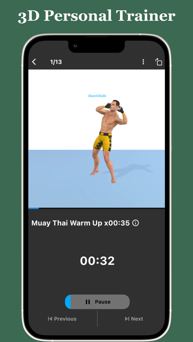 Muay Thai Fitness Workout screenshot 1
