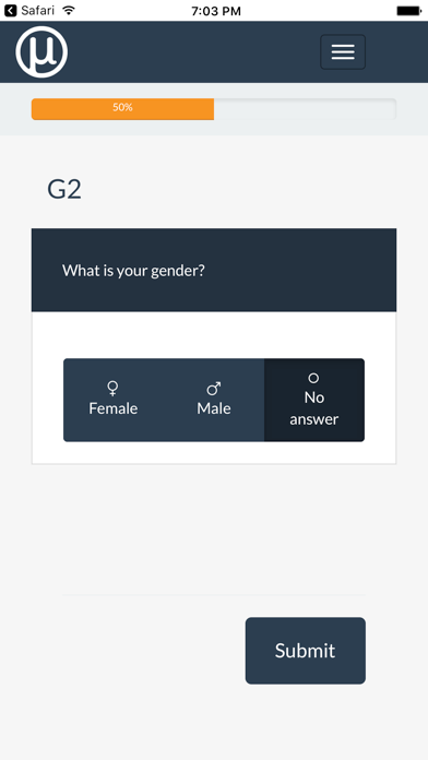 MUIQ Survey App screenshot 4