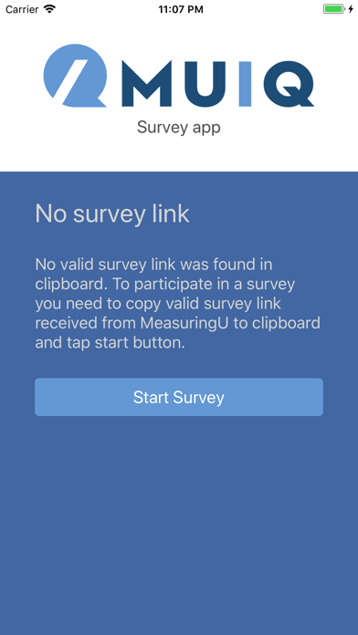 MUIQ Survey App screenshot 5