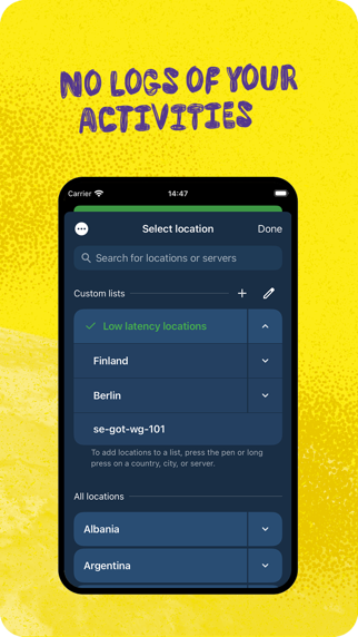 Mullvad VPN screenshot 4