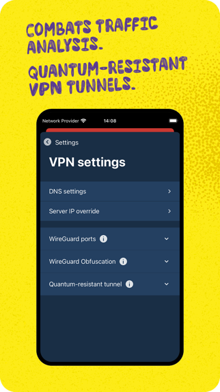 Mullvad VPN screenshot 2