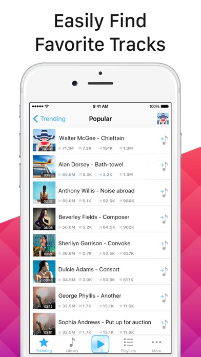 Multi Music Player - listen screenshot 4