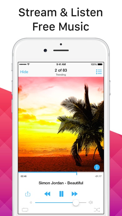 Multi Music Player - listen screenshot 5