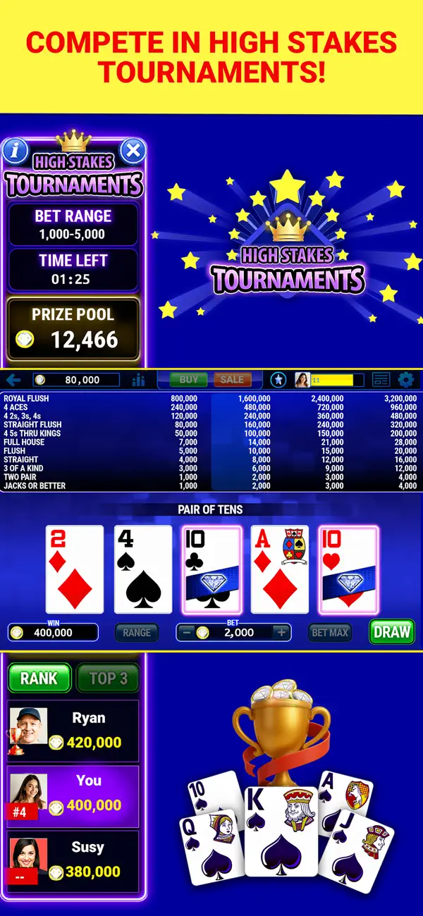 Multi-Play Video Poker ™ screenshot 2