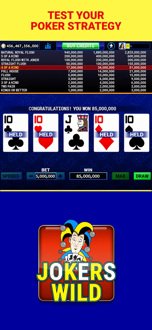 Multi-Play Video Poker ™ screenshot 3