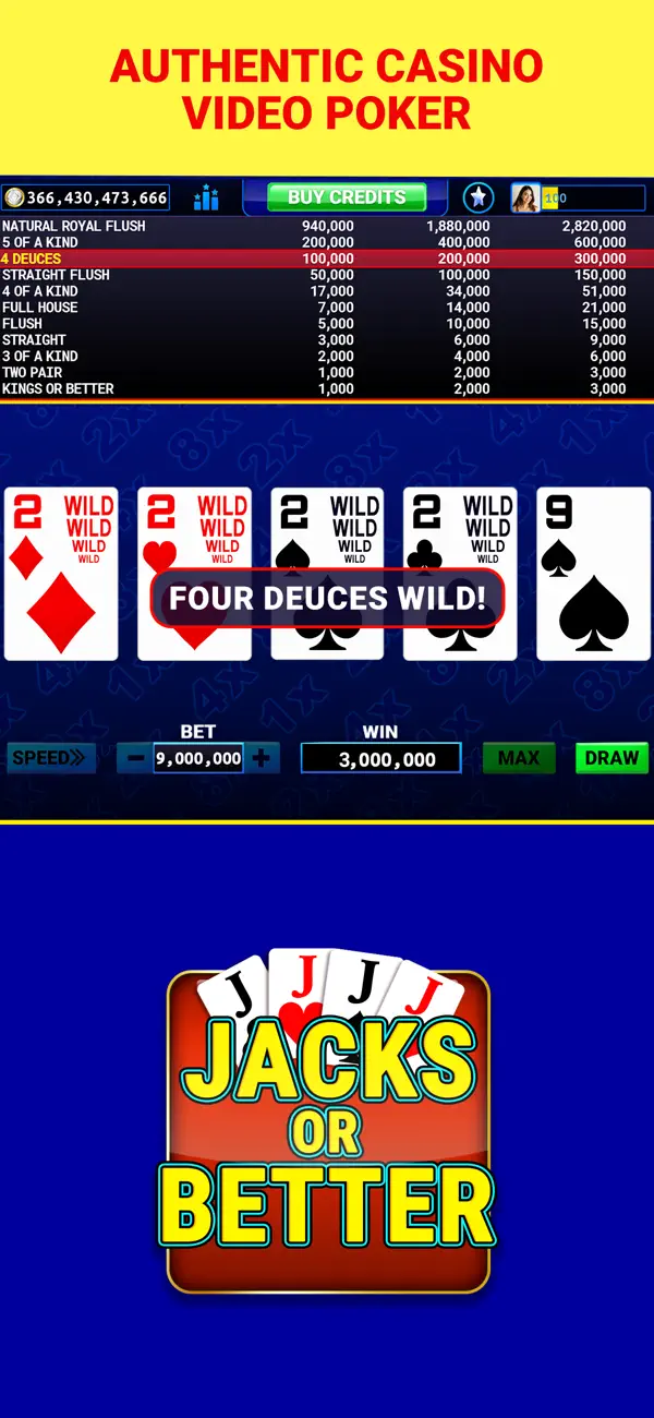 Multi-Play Video Poker ™ screenshot 6