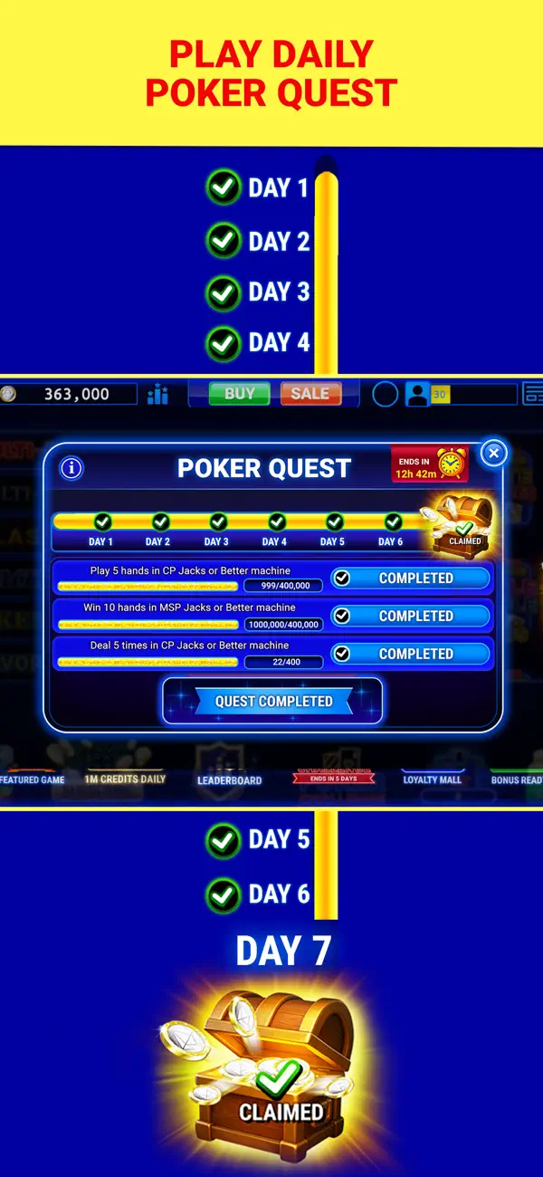 Multi-Play Video Poker ™ screenshot 1