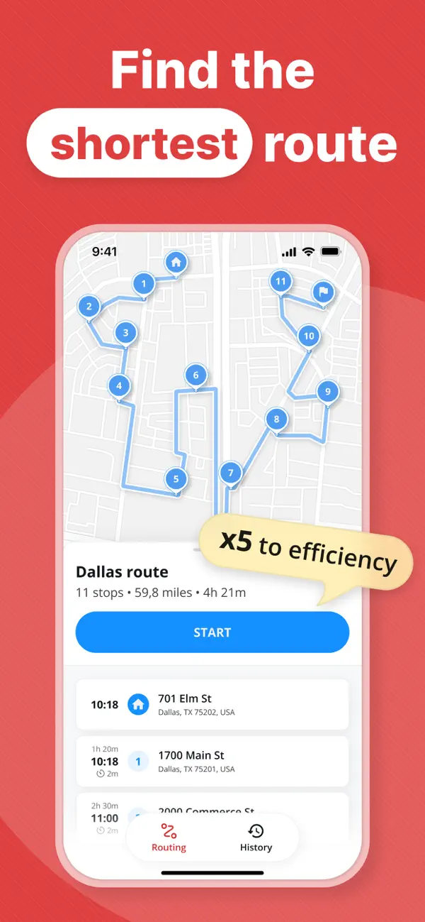 Multi-Stop Route XK Planner screenshot 6